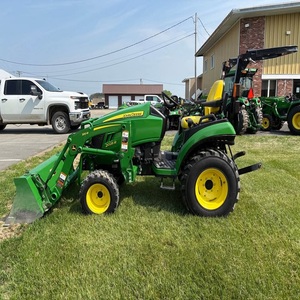 รถแทรกเตอร์อเนกประสงค์ขนาดกะทัดรัด รุ่นพรีเมียม John Deere 2025R พร้อมเครื่องยนต์ดีเซลทรงพลัง ระบบขับเคลื่อนสี่ล้อ และระบบส่งกำลังไฮโดรสแตติก - Product Image 2