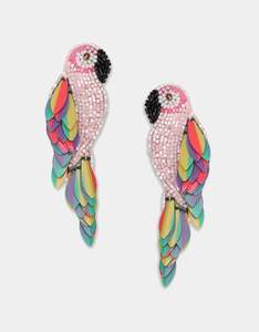 ต่างหูแฟชั่น CHERRY ประดับลูกปัดลายดอกเฟลอร์ลิส ชุดจากอินเดีย ทำด้วยมือ สำหรับทุกเพศ โดย AFZA ENTERPRISES - Product Image 4