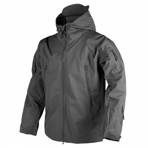 Veste de randonnée softshell, séchage rapide, légère, coupe-vent, vêtements d'extérieur, vêtements de sport d'hiver, trekking, logo personnalisé, OEM, vestes en gros - Product Image 3