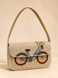 Bolso de Hombro de Lujo Hecho a Mano con Cuentas, para Mujer, Diseño de Moda, para Playa, Capacidad de 1L, Alta Calidad, Fabricación Personalizada en China, OEM, ODM - Product Image 1