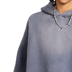 Sudadera con capucha extragrande para hombre de calidad premium, fabricada profesionalmente, para venta en línea. - Product Image 3