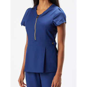 Uniforme Médico de Fábrica con Logotipo Personalizado, Cuello Alto, Pantalones Tipo Jogger, Conjunto de Uniforme de Hospital, Uniforme de Enfermería - Product Image 5