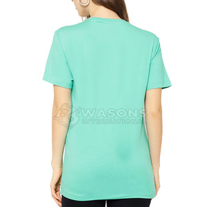 Camiseta de Verano de Manga Corta para Mujer, Ligera, Color Personalizado, Venta Caliente - Product Image 6