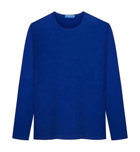 Unisex 200gsm <b>Modal</b> Long Sleeve <b>T</b>-<b>Shirt</b> Men's Slim Fit Blank Casual Jersey Tee Women's <b>T</b>-<b>shirt</b> for Daily Comfort and Casual Weer - Product Image 4