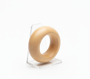 Anillos de Servilleta Redondos de Madera Modernos de 4.5cm, Duraderos y Ecológicos, Decoración de Mesa para Bodas y Cenas - Product Image 6