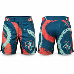 Pantalones Cortos de MMA para Torneo, Ropa de Competición, Corte Regular, Agilidad, Producción ODM Personalizada, para Lucha en Jaula, Cintura Resistente, Modernos - Product Image 6