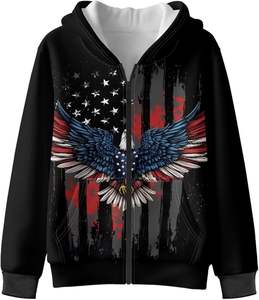 Sudadera con Capucha JAC22 FY11 para Mujer, Cuello Semi Alto, 100% Algodón, Transpirable, Impermeable, Forro de Terciopelo Sólido de 300g, Otoño Invierno - Product Image 2