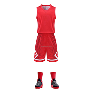 Ropa Deportiva de Baloncesto Unisex de Secado Rápido y Transpirable, Talla Grande, Diseño Personalizado con Impresión por Transferencia de Calor, Uniformes Deportivos - Product Image 4