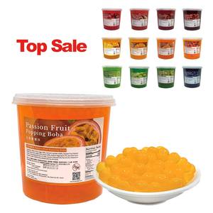 Jugo de Maracuyá con Boba Explosiva, Sabor a Fruta Fresca, Superventas - Product Image 1