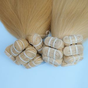 Extensions de cheveux humains vietnamiens Remy à trame plate 100 % naturels de haute qualité, sans traitement chimique, vente en gros - Product Image 4