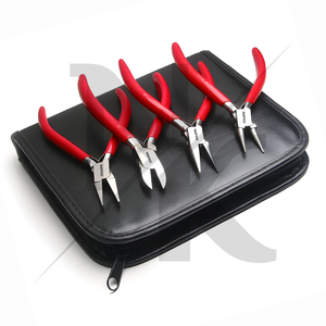 Professional Use Basic Jewelry Making <b>Pliers</b> <b>Set</b> Stainless Steel Precision Tools for Beading Wire Wrapping DIY Craft Repair - Product Image 3
