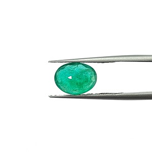 Esmeralda ovalada verde de 3.03 quilates de Zambia, piedra preciosa suelta, tabla Ratti 3.25 - Product Image 4