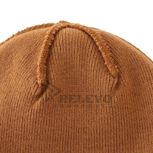 Gorro de Invierno Unisex, Gorro de Punto Cálido, Logotipo Personalizado, Gorro Elástico Suave para Hombre y Mujer, Fabricante OEM - Product Image 6