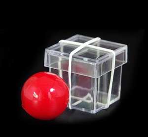 Divertente Trucco Magico con Palla Trasparente Attraverso la Scatola, Accessorio per Illusioni e Giochi di Magia per Maghi - Product Image 1