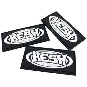 Eco-Friendly Embossed PVC Rubber Silicone Patches for Hats Garment Decoration 3D Promotional Raised 2D Badge Tag Hot <b>Top</b> Selling - Product Image 5