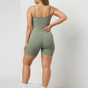 Mono Deportivo Personalizado de Nailon y Elastano para Mujer, Mono de Una Pieza para Gimnasio, Yoga, Fitness, Body Deportivo - Product Image 2