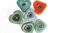 Perles de verre Murano multicolores en cristal soufflé, plates 3D à cinq pétales, en vrac pour la fabrication de bijoux DIY - Product Image 3
