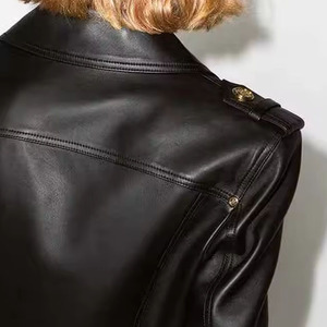 Veste de moto en cuir confortable pour femmes, respirante, anti-rides, imperméable, écologique, de qualité supérieure, pour l'hiver - Product Image 6
