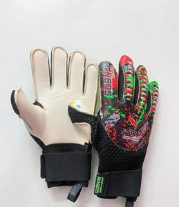 Gants de gardien de but de football Subhay, doigts entièrement couverts, respirants, en PU, fermeture auto-agrippante, équipement sportif unisexe - Product Image 1