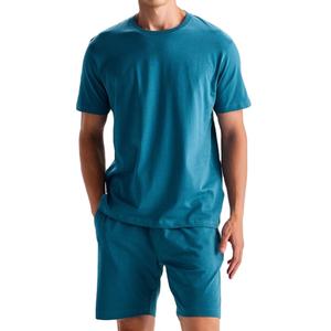 Ensemble de survêtement d'été pour homme, 2 pièces, personnalisé, imprimé, style vintage, respirant, séchage rapide, t-shirt et short décontractés - Product Image 1