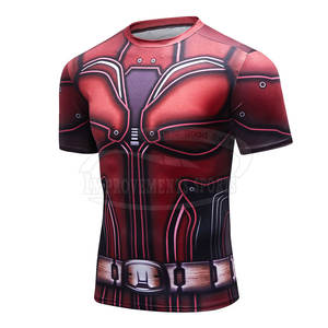 All Over Full Print Sublimation Logo on Demand Camiseta personalizada Venta al por mayor Hombres Sublimación personalizada Camisetas - Product Image 1