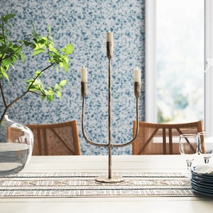 Ensemble de porte-bougies en acier inoxydable AWE AM1030, support en verre cylindrique, décoration d'intérieur, design moderne durable, Noël - Product Image 4