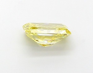 Diamante Radiante Amarillo Intenso de 1.18 Quilates, Claridad VS1, Pulido EX, CVD, Cultivado en Laboratorio, Gema Suelta, Piedra de Joyería Amarilla Brillante - Product Image 4