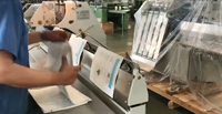 Nouvelle Agrafeuse Semi-Automatique Robuste avec Alimentation Automatique et Collecteur de Points pour Reliure de Magazines 750W Garantie 1 An