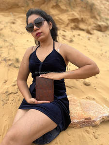 Nouveau Journal de fermeture de fil sécurisé en cuir gaufré usiné à la main véritable Boho journaux de poésie de voyage en cuir Vintage traditionnel - Product Image 3