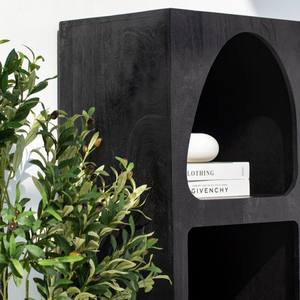 ชั้นวางของสีดำ รุ่น Vandana Altis Solace เฟอร์นิเจอร์เก็บของไม้สไตล์โมเดิร์นมินิมอล - Product Image 2