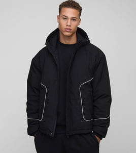 Chaqueta de Hombre de Poliéster y Algodón, Grosor Estándar, Exterior de Seda, Cómoda y Duradera - Product Image 1