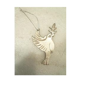 Decoración de Navidad de pájaro colgante dorado para decoración del hogar - Product Image 2