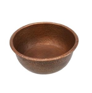 Traditional Copper Pedicure Bowl Handcrafted Foot Soaking Tub For Spa Salon And Home <b>Wellness</b> Use - Product Image 2