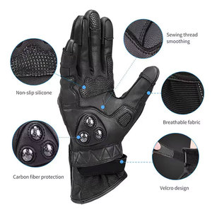 Gants de course moto de qualité supérieure, gants de sécurité à doigts entiers, nouveau design, tendance, marque privée pour gants de moto - Product Image 3