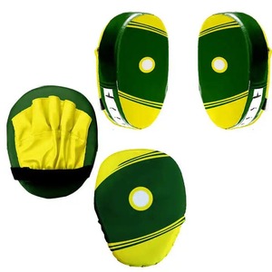 <b>Focus</b> Strike <b>Pad</b> Leather PU Leather Boxing Gloves Non-Slip for Closure for MMA Taekwondo Kickboxing Training - Product Image 1