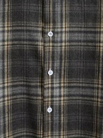 Kemeja Pria Lengan Panjang Kasual Bahan Twill Katun Ramah Lingkungan Bernapas Nyaman Layanan OEM