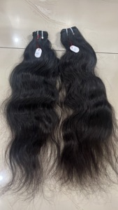 Cabello Indio de Lujo, Cabello Virgen Remy Indio, Paquete de 3 Unidades |   Extensiones de Cabello con Doble Trama a Máquina |   Estilos Lisos/Con Ondas/Con Rizos |   18-22 - Product Image 3