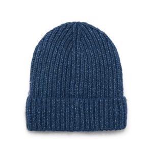 Bonnet d'hiver en tricot personnalisable, mélange de 69 % polyester et 31 % acrylique, avec logo brodé, bord côtelé, doux et chaud. - Product Image 2