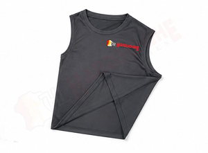 Custom Men's Gym Tank Top Quick Dry Breathable Spandex/Cotton O-Neck Sleeveless Sports Vest Bodybuilding Fitness Training Wear - Product Image 6
