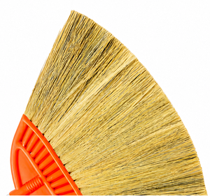 Balai en herbe de tigre naturelle durable en gros avec tête en aluminium et plastique, manche long et souple pour le nettoyage des sols intérieurs - Product Image 2