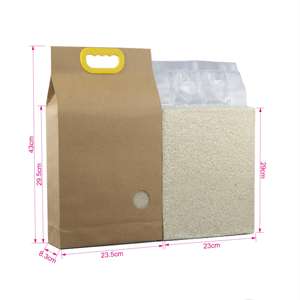 Sac en papier kraft personnalisé de haute qualité BSCI avec logo personnalisé gaufrage et design Deboss Style classique pour souvenirs et promotion - Product Image 4