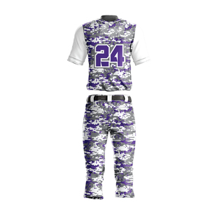 Ensemble uniforme de baseball pour homme noir, jaune, gris, manches courtes, boutons sur le devant, impression sublimée, vêtements respirants en polyester - Product Image 5