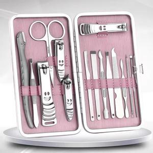 New Trending 18 in 1 <b>Nail</b> Care <b>Kit</b> Professional Manicure Set Stainless Steel <b>Nail</b> Clippers Cuticle Tools Pedicure Grooming <b>Kit</b> - Product Image 5