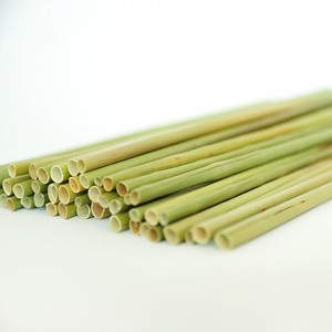 Green Grass <b>Drinking</b> Straws Eco Friendly Grass Bamboo Straw With Good Price for Sale Reusable Grass Straw - Product Image 2