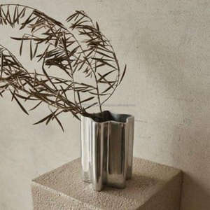 Tendance Pot De Fleur Et Vase Pour Vaisselle Vase En Acier Inoxydable Intérieur Maison Et Bureau Et Hôtels Jardinière Décorative Exportation - Product Image 6