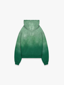 Sudadera con capucha y cremallera de gran tamaño, con efecto degradado, personalizada, de alta calidad, 100% algodón, estilo urbano, la más vendida. - Product Image 2