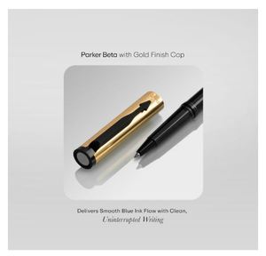 ชุดของขวัญผู้บริหาร Parker Élan รุ่น Beta พร้อมปากกาหัวทองคำ และสมุดโน้ตพรีเมียมขนาด A5 หมึกสีน้ำเงิน 80 แกรม กระดาษเส้นบรรทัด - Product Image 3