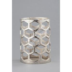 Low MOQ Metal <b>Candle</b> Jar Holder Handmade Modern Design <b>Wedding</b> Christmas Decoration High Quality Durable Eco-Friendly Tabletop - Product Image 1