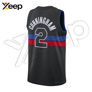 XEEP Personaliza Camisetas de Baloncesto para Hombre Adulto XC-BU-44 Uniforme de Equipo de Alto Rendimiento Ligero y Transpirable de Poliéster Personalizado - Product Image 4