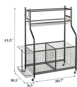 ชั้นวางของลอยตัวแบบคลาสสิกหรูหรา ทำจากโลหะ ประกอบสำเร็จแล้ว สำหรับตั้งโชว์บนโต๊ะในร่ม - Product Image 1